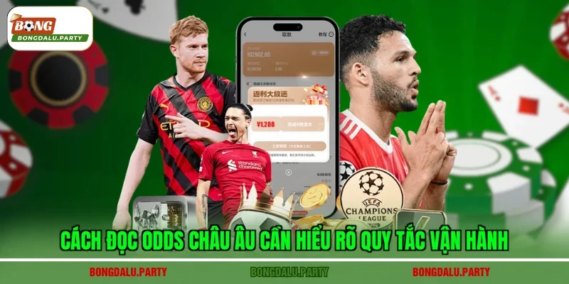 Cách đọc odds châu Âu cần hiểu rõ quy tắc vận hành 