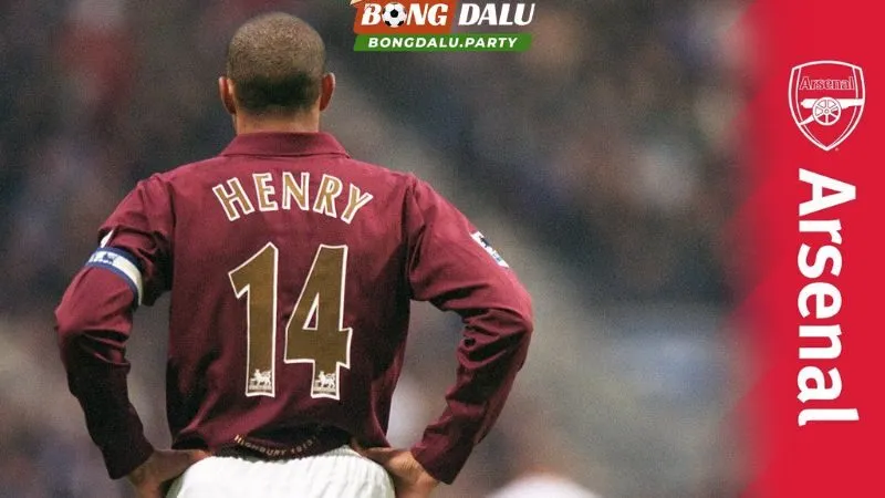 Đừng đầu Top ghi bàn Arsenal chắc chắn phải là Thierry Henry