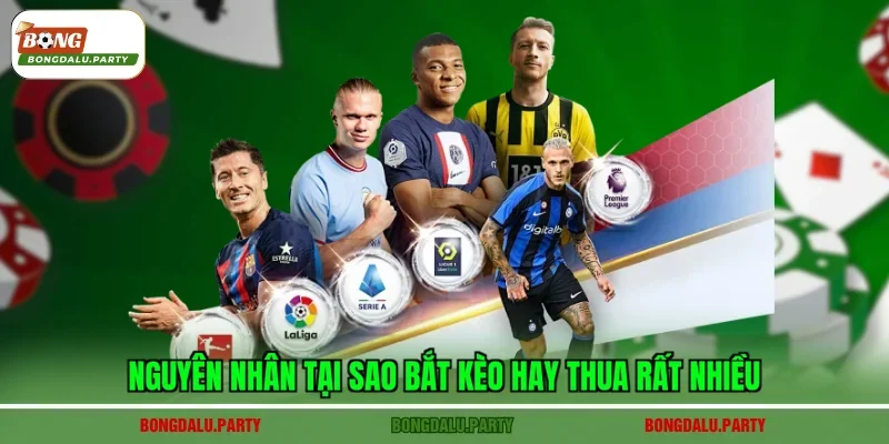 Nguyên nhân tại sao bắt kèo hay thua rất nhiều