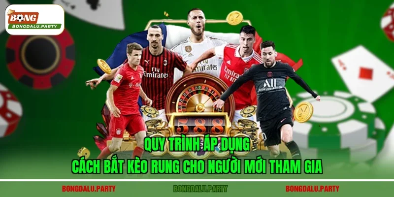 Quy trình áp dụng cách bắt kèo rung cho người mới tham gia