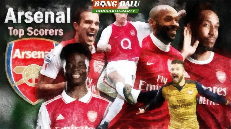 Top ghi bàn Arsenal