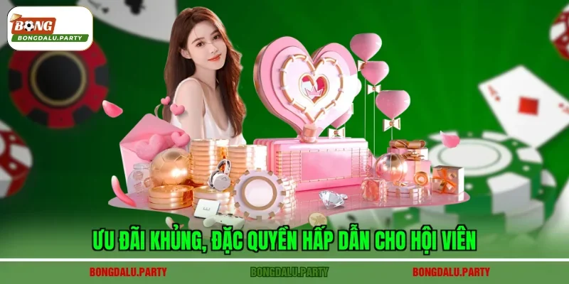 Ưu đãi khủng, đặc quyền hấp dẫn cho hội viên