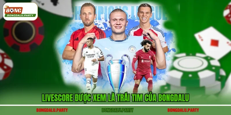 Livescore được xem là trái tim của Bongdalu